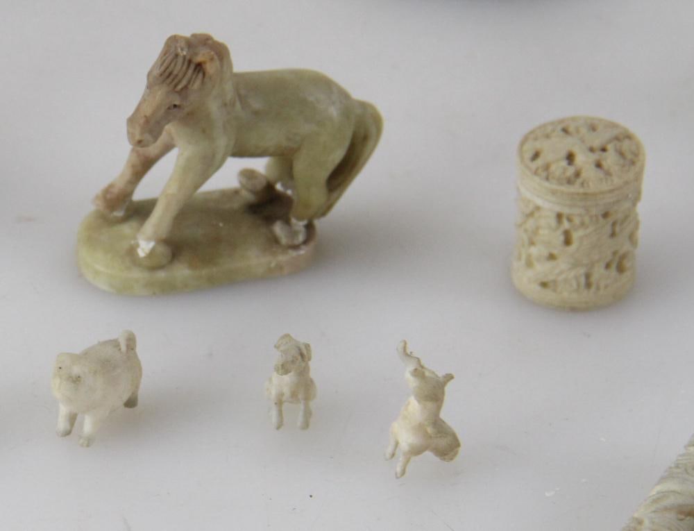 Carved Bone Animals - 6