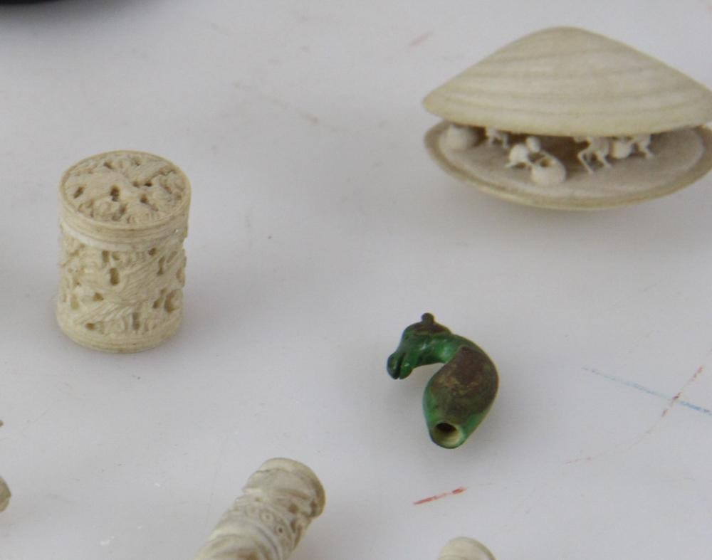 Carved Bone Animals - 7
