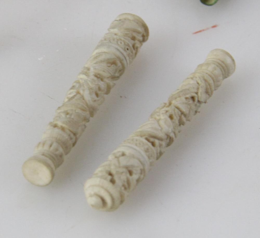 Carved Bone Animals - 8