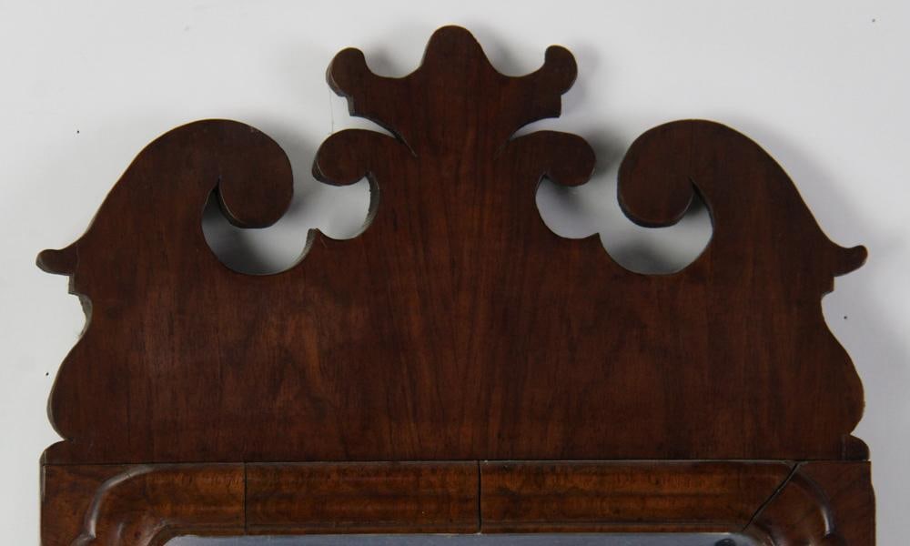 18thC Queen Anne Mirror - 3
