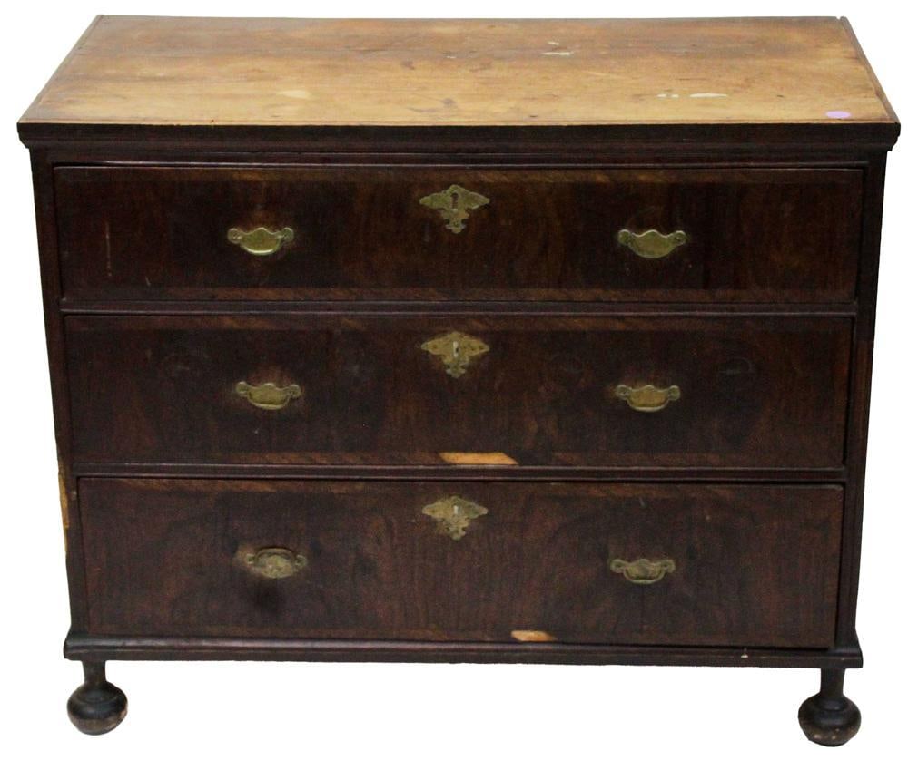 Early American 18thC William and Mary Chest (1 of 12)