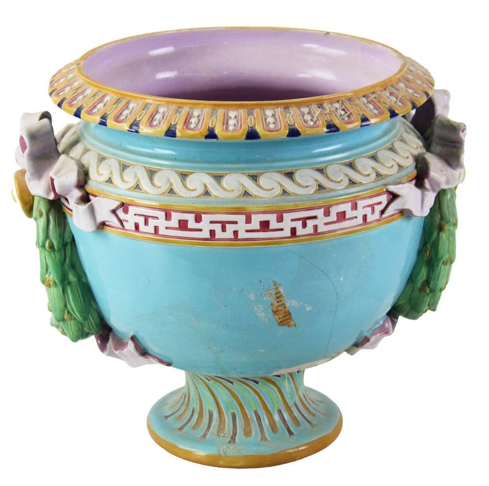 English Minton Majolica Jardiniere (1 of 11)