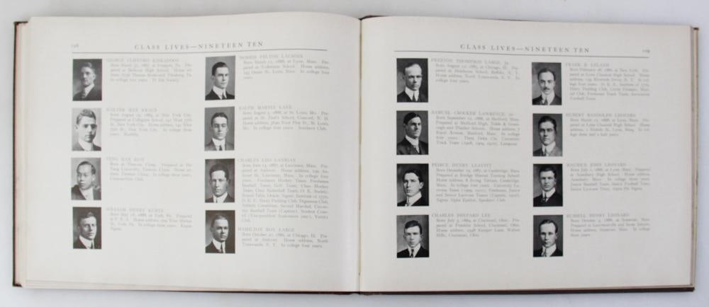 Harvard Class Album, 1910 - 13