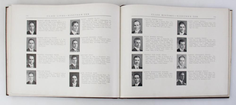 Harvard Class Album, 1910 - 14