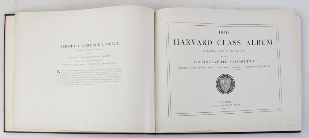 Harvard Class Album, 1910 - 5