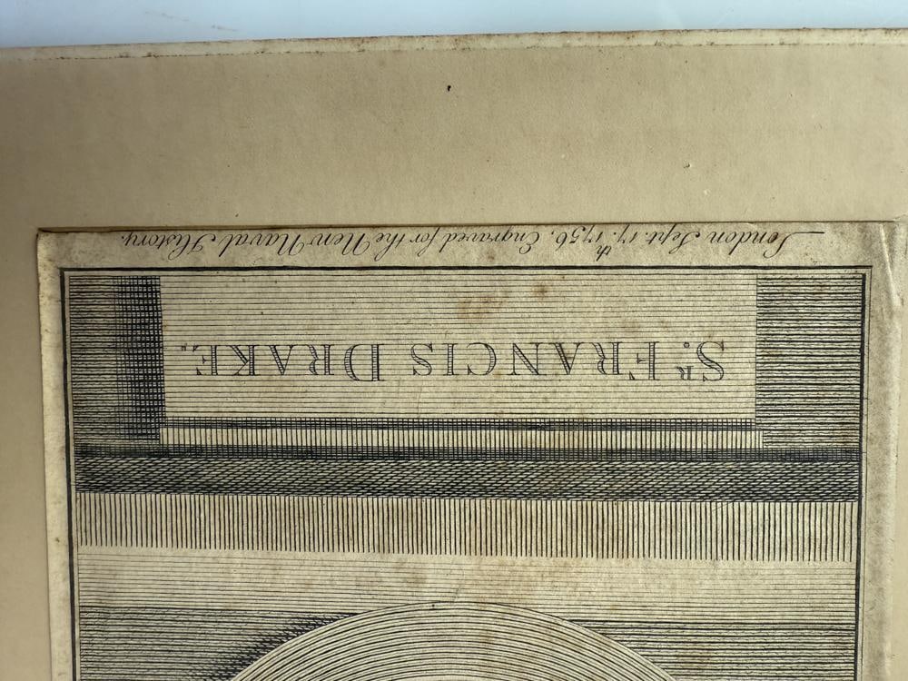 Sir Francis Drake Engraving - 2