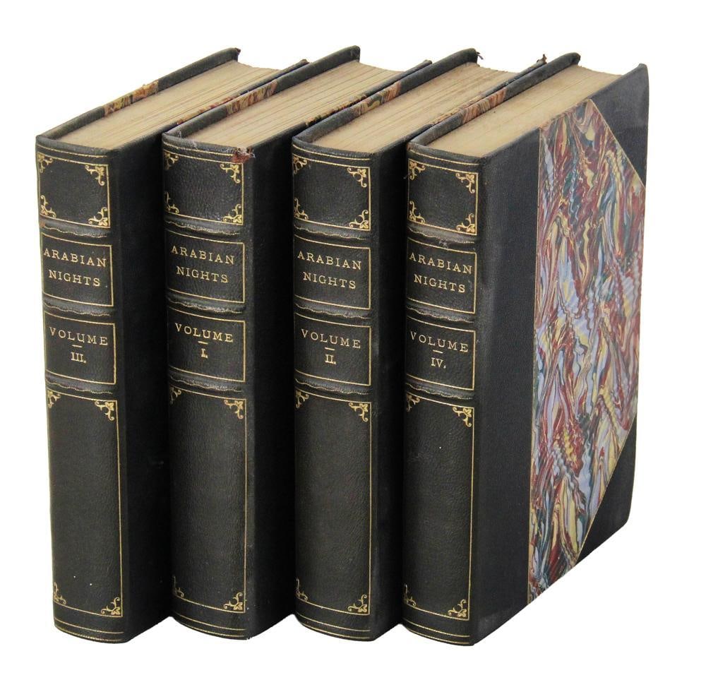 Arabian Nights, Four Volumes (1 of 9)
