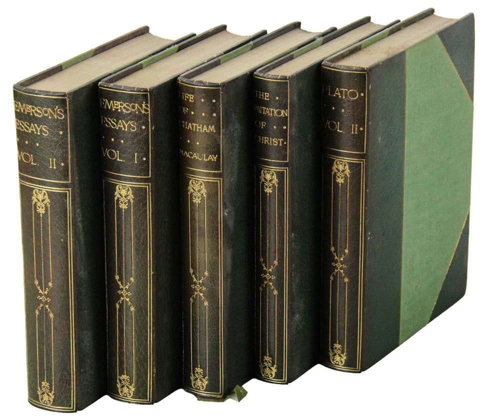 The Essays of Emerson, Five Volumes, 1899 (1 of 15)