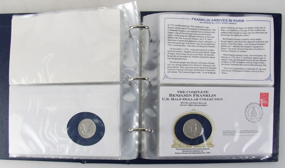 Silver Ben Franklin Half Dollars - 7