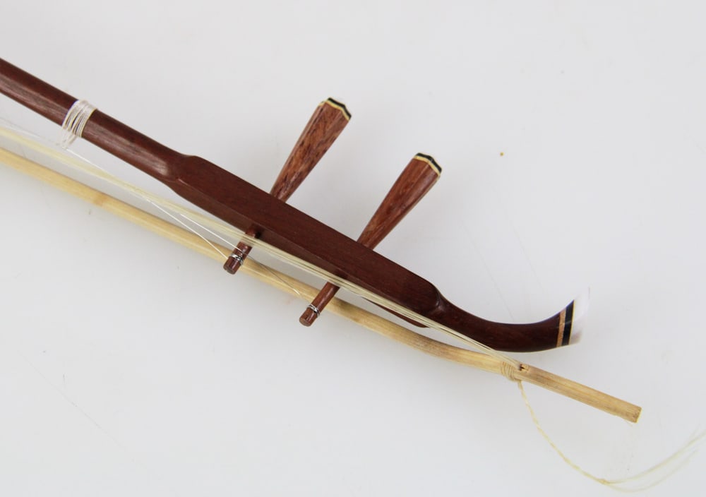 Chinese Miniature Ehru, Stringed Instrument - 3