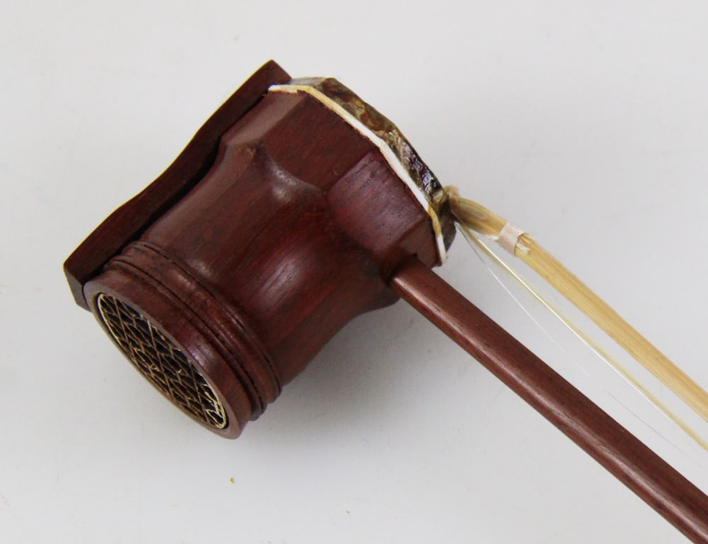 Chinese Miniature Ehru, Stringed Instrument - 8