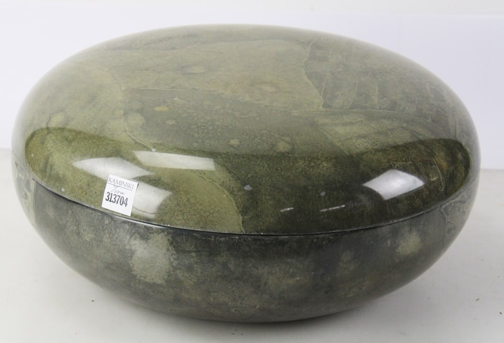 Karl Springer Style Round Box - 3
