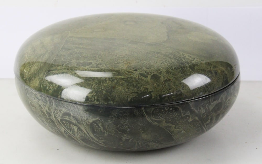 Karl Springer Style Round Box - 4