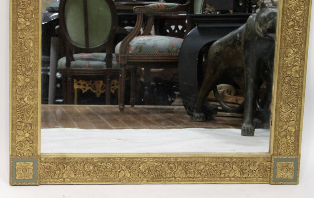 Ornate Gilt-Framed Mirror - 3