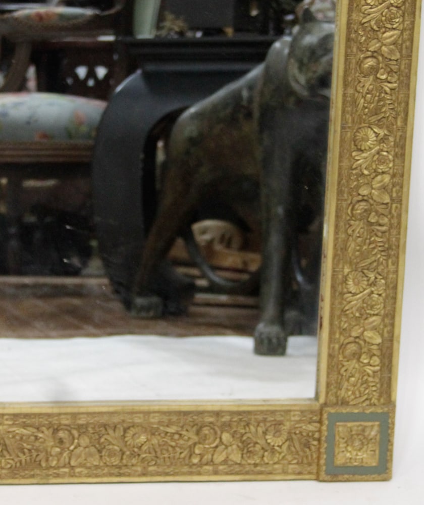 Ornate Gilt-Framed Mirror - 4