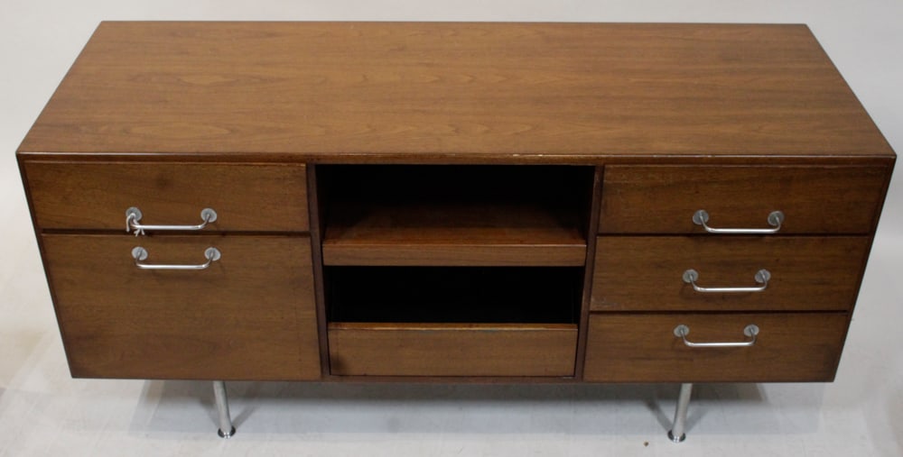 Jens Risom Walnut Credenza - 6