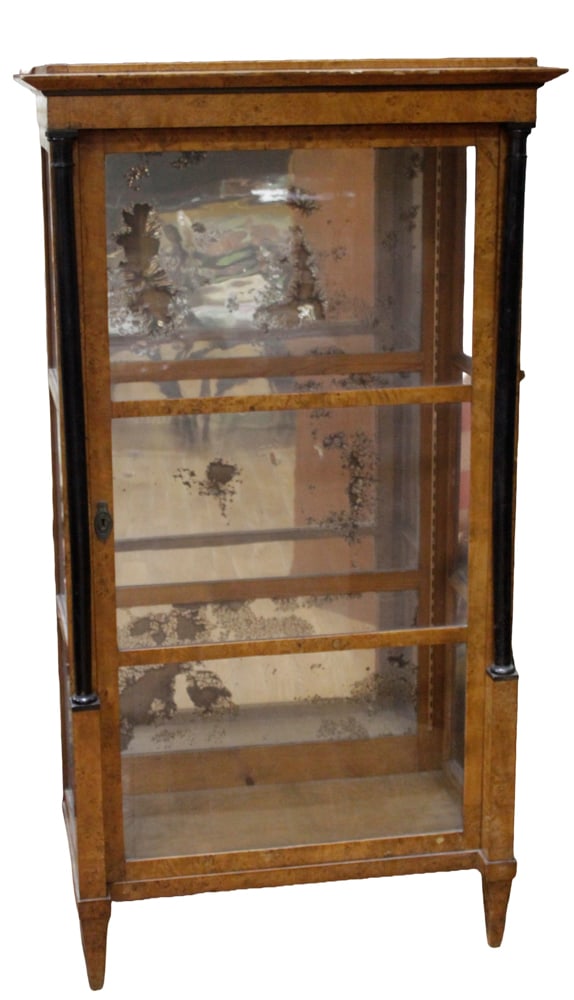 19thC German Biedermeier Cabinet (1 of 8)