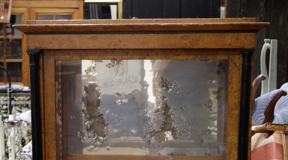 19thC German Biedermeier Cabinet - 4