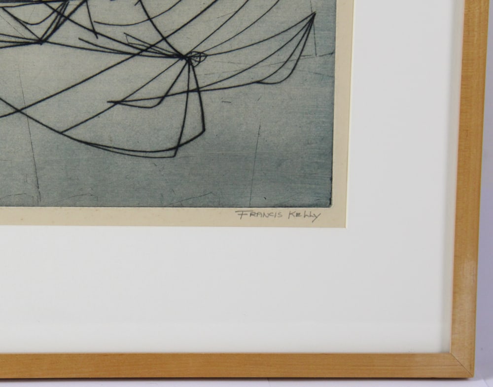 Francis Kelly, "Sargasso", Etching - 4