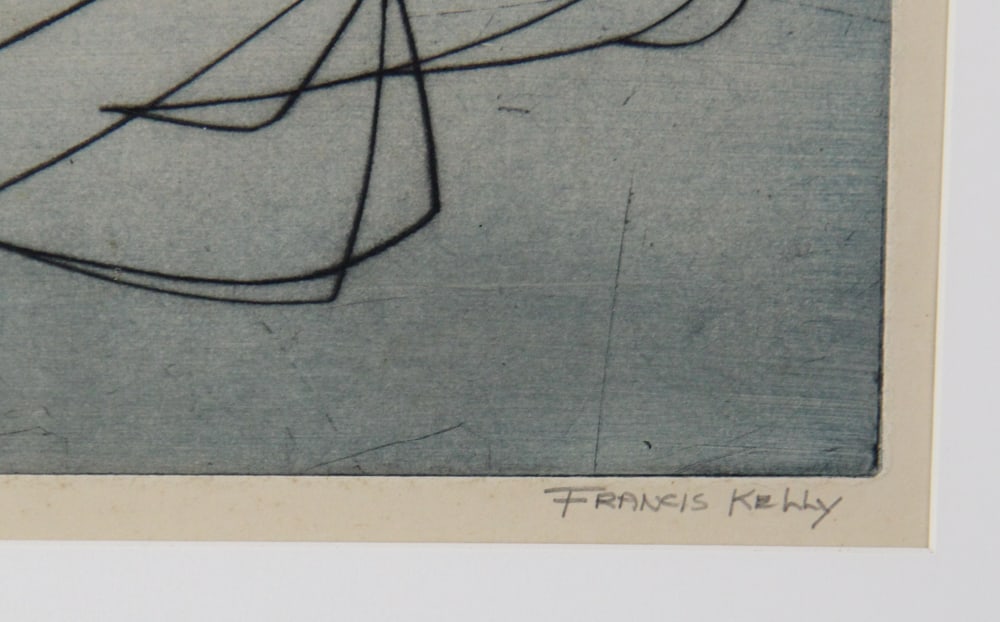 Francis Kelly, "Sargasso", Etching - 5