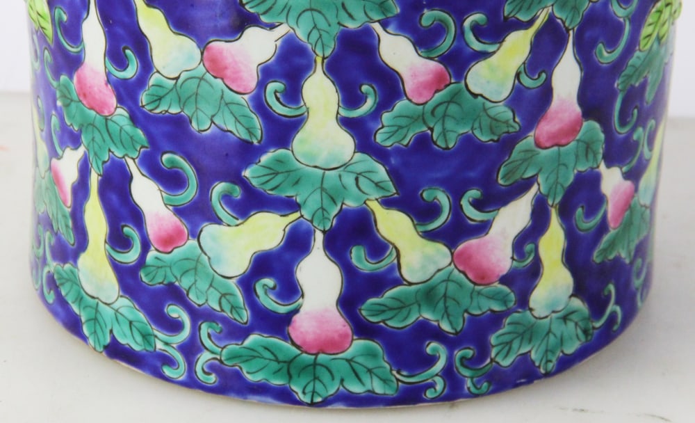Chinese Covered Jar - 4