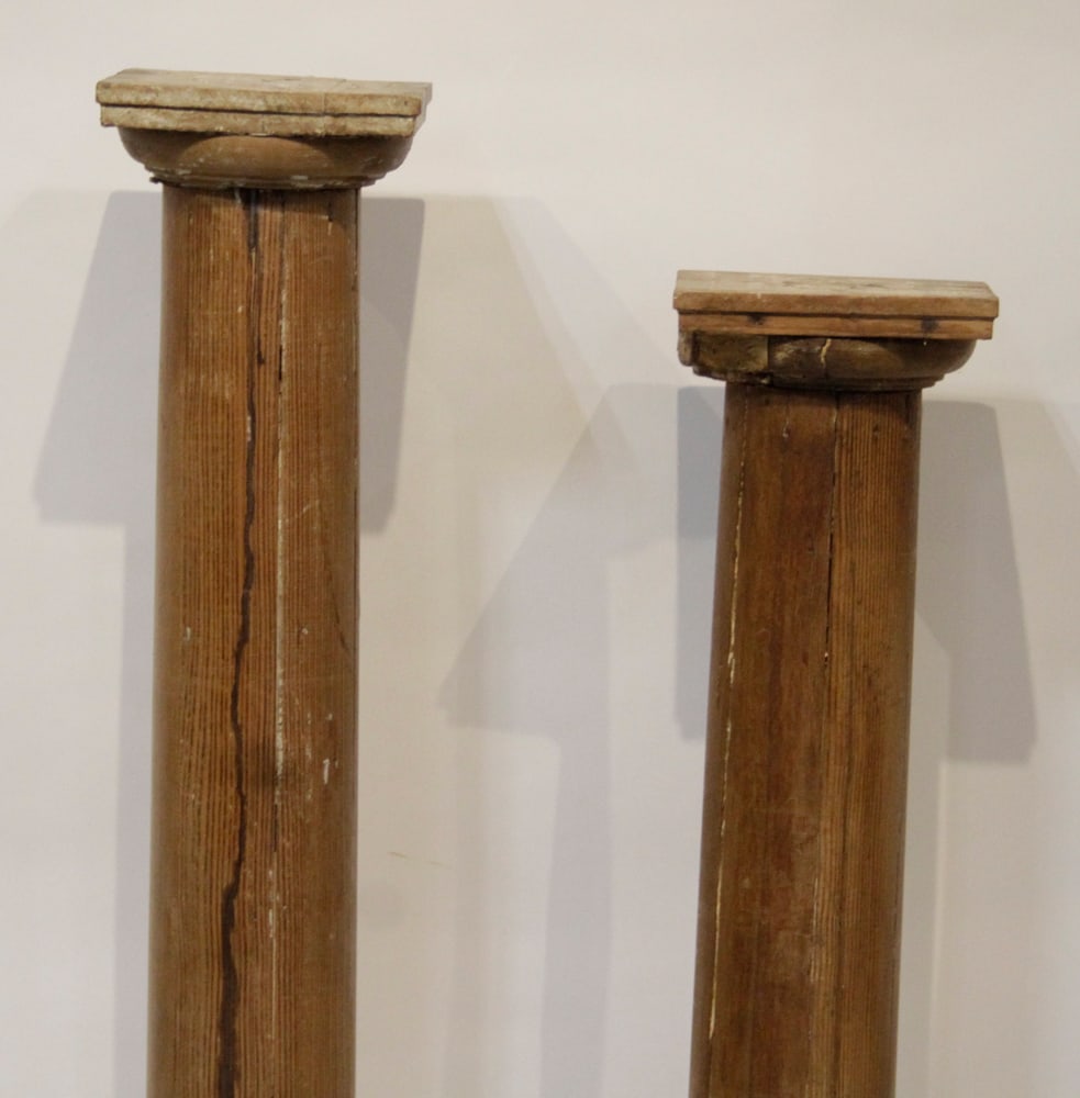 Three Wooden Pillars - 3