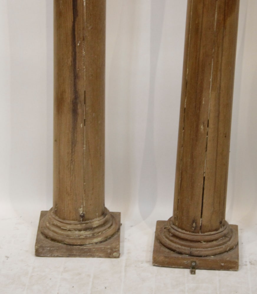 Three Wooden Pillars - 4