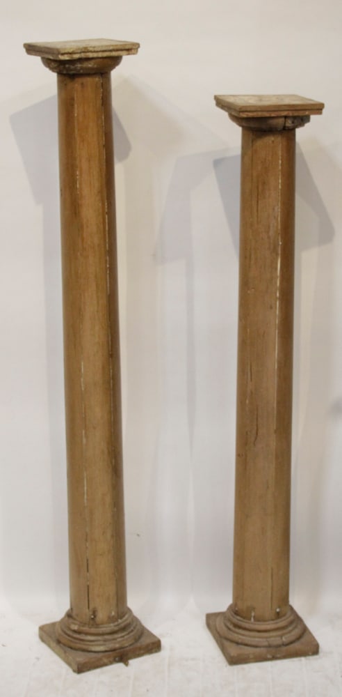 Three Wooden Pillars - 9