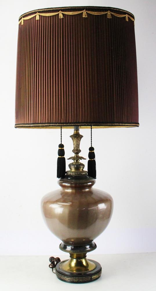 Oversized Vase Mounted as Lamp - 2