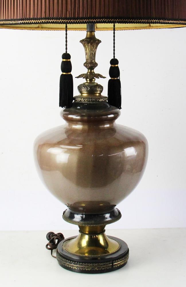 Oversized Vase Mounted as Lamp - 4
