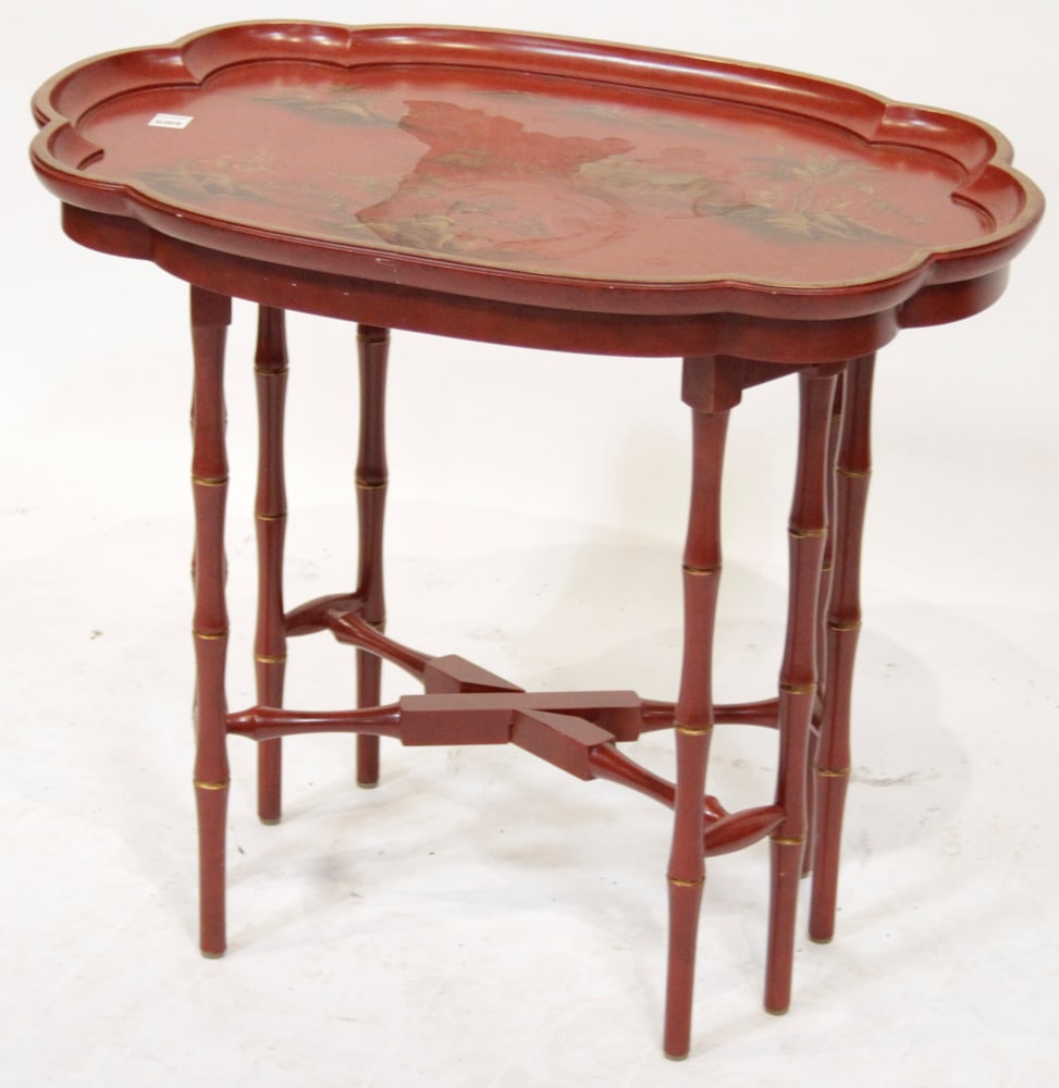 Red Serving Table - 2