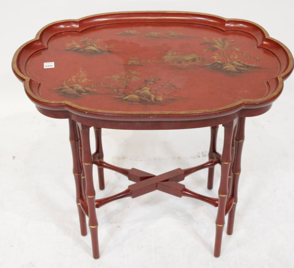 Red Serving Table - 3