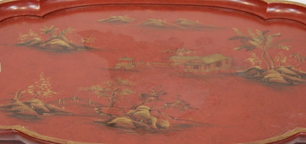 Red Serving Table - 5