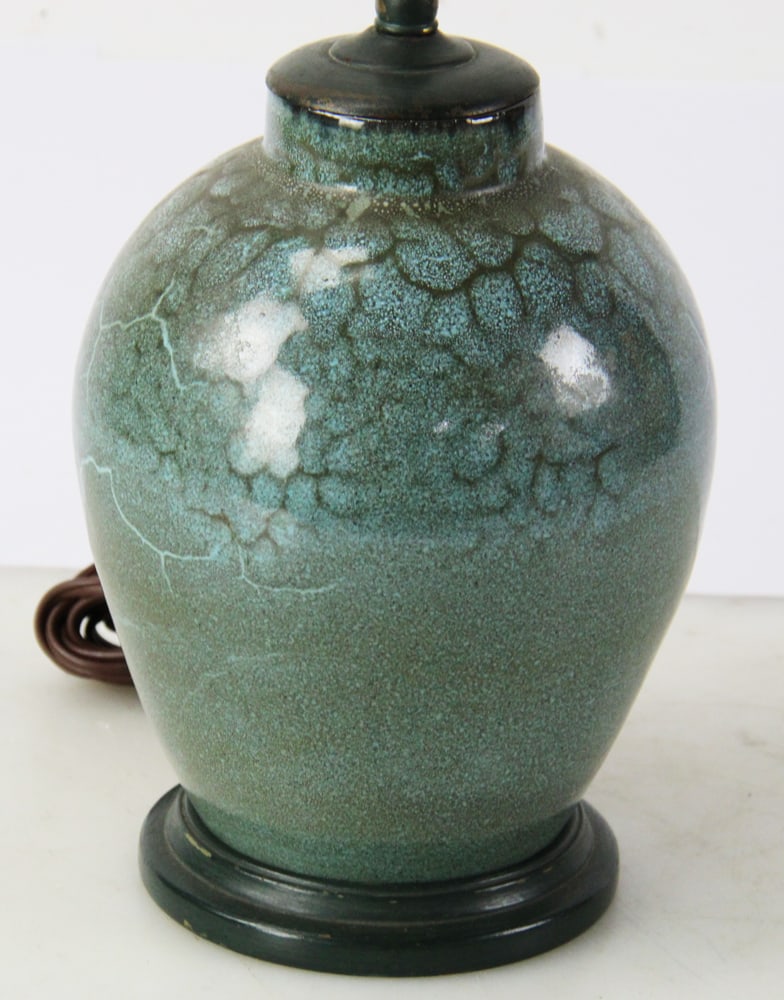 German Pottery Lamp - 4