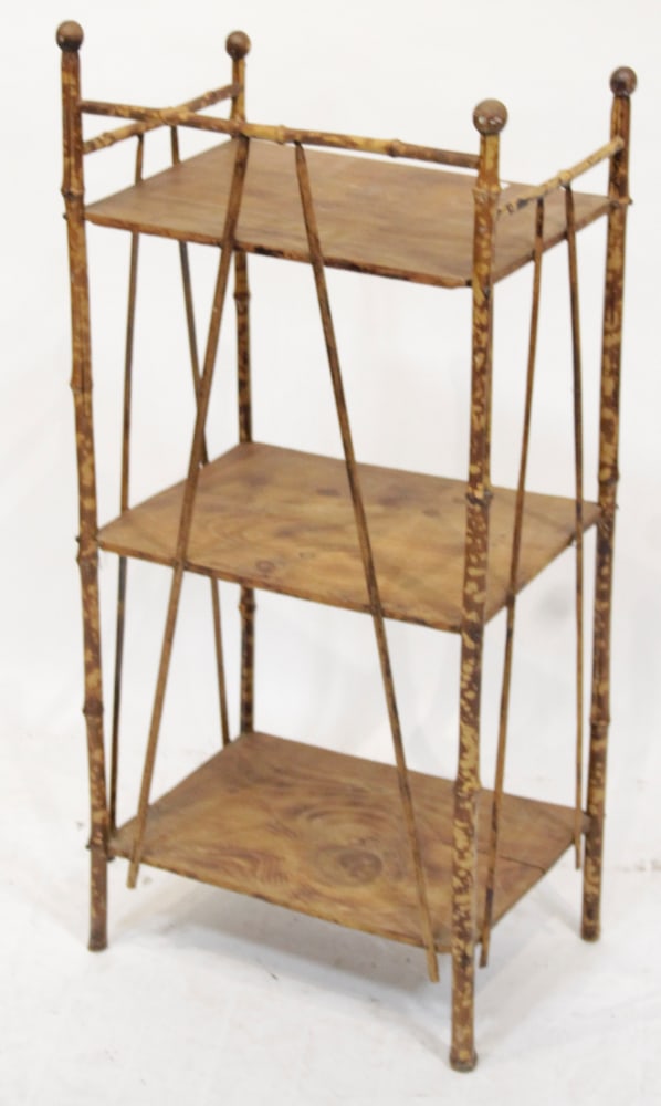 Bamboo Shelving Unit - 5