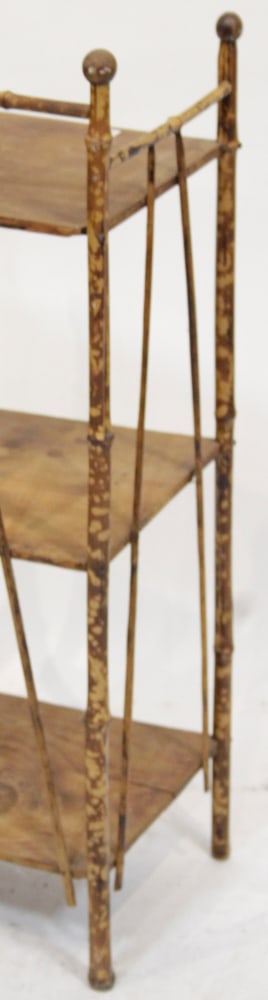 Bamboo Shelving Unit - 7