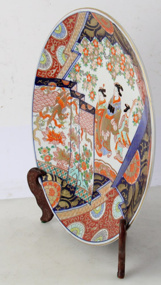 19thC Imari Charger - 5