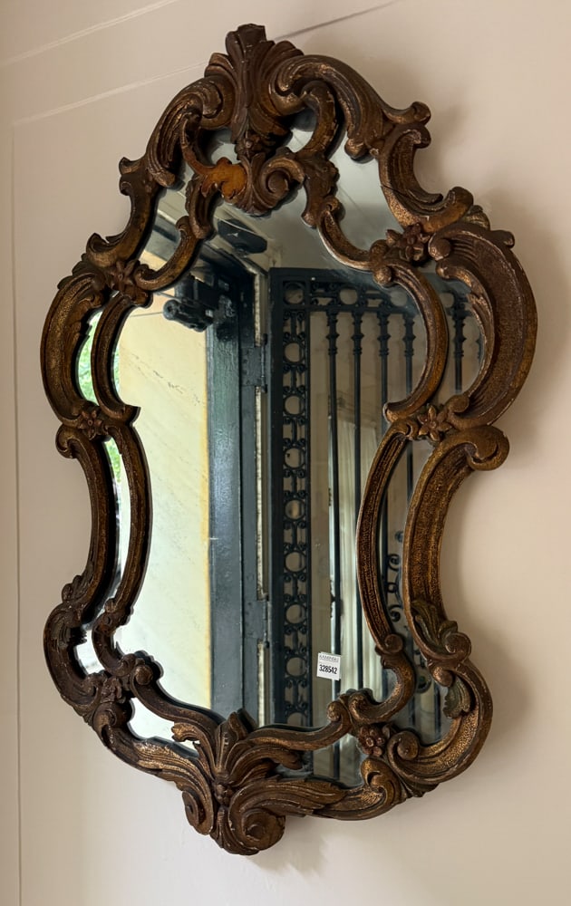 Antique Continental Gold Mirror (1 of 3)