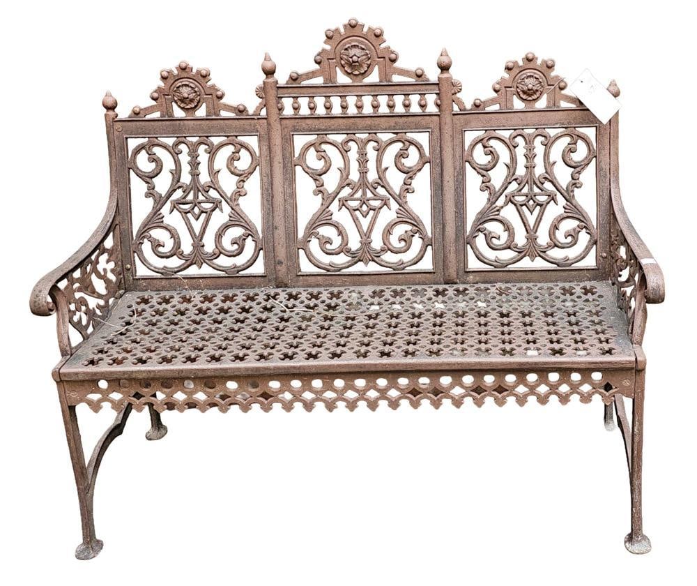 Iron Garden Bench (1 of 3)