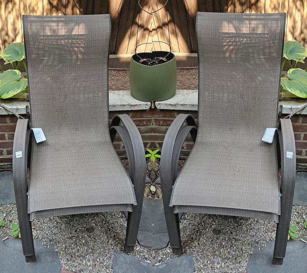 Pair of Outdoor Chairs (1 of 2)