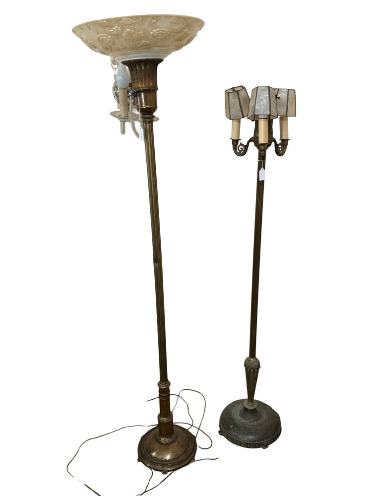 1920s Boudoir Lamps: 1920s boudoir lamps. NOTE: Item to be picked up at 64 East 80th St., New York, NY. Deadline for pick-up is July 31st. Please call our front desk at 978-927-2223 to schedule pick-up.