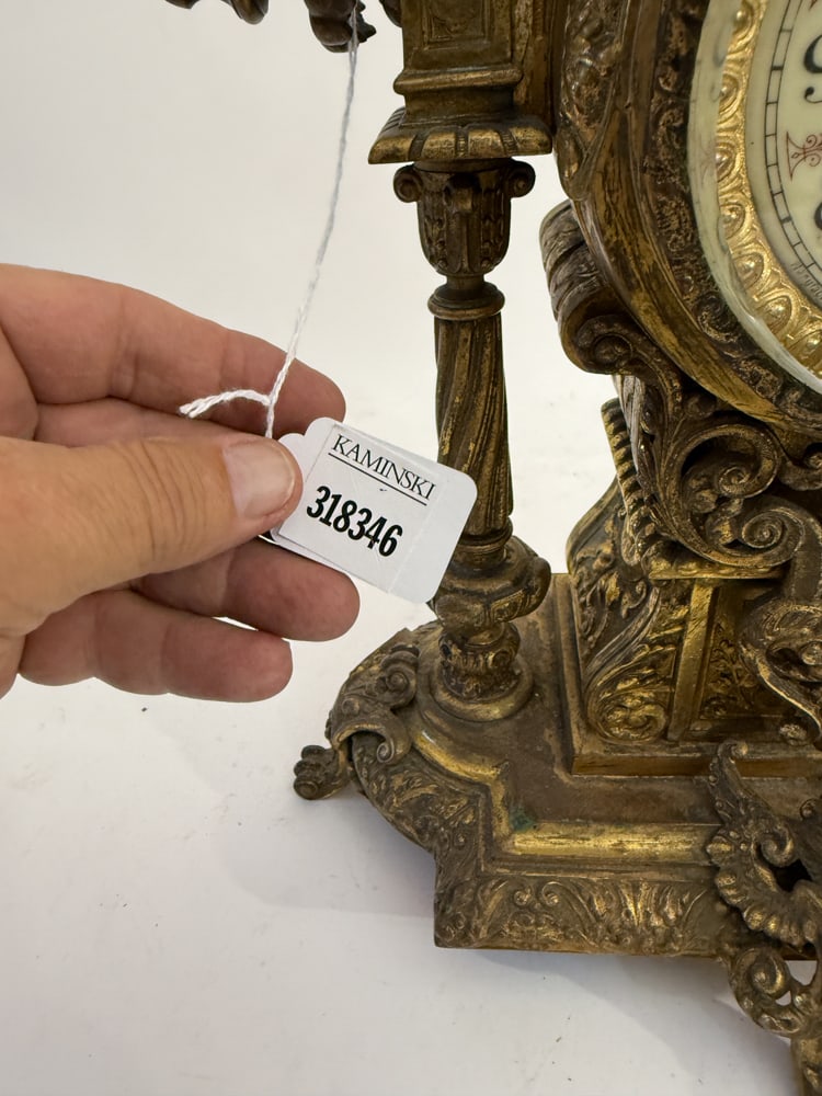 French Brass Clock - 3