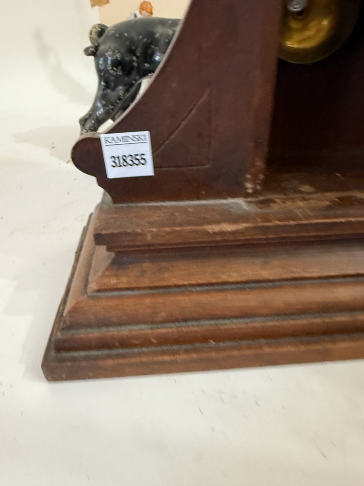 19thC Clock Detached - 3
