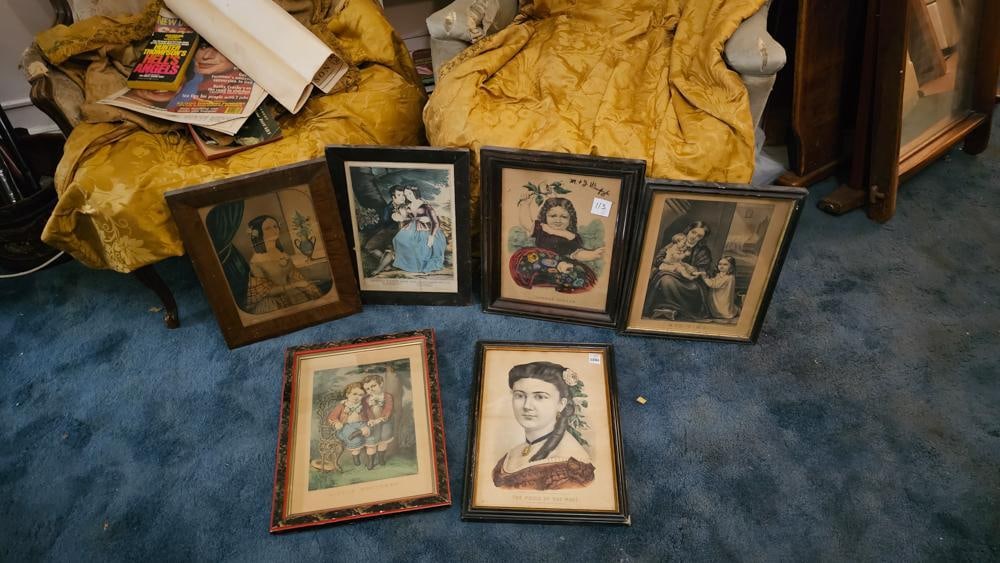 Currier and Ives Color Prints (1 of 2)