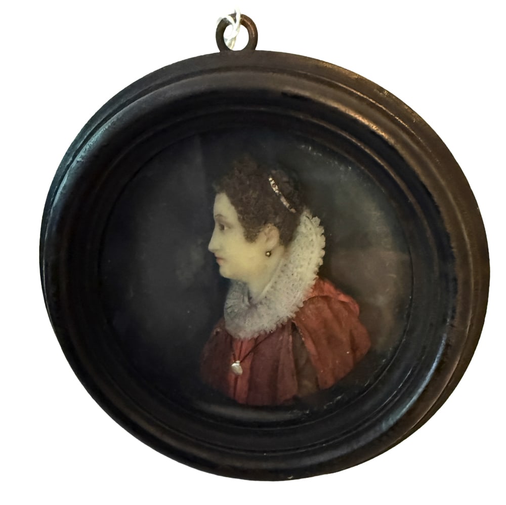 Early Miniature, Catherina De Medici 1519-1589 (1 of 6)