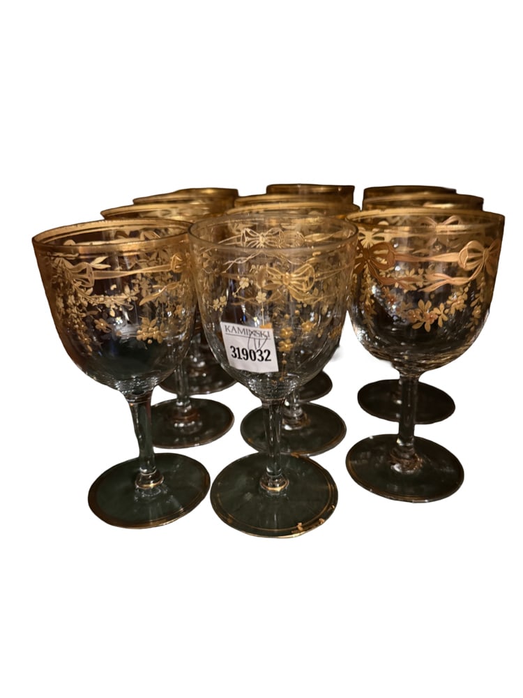 Baccarat-Style Water Glasses (1 of 2)