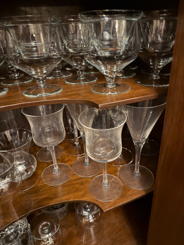 Assorted Glassware Crystal Stemware Large Collection - 3