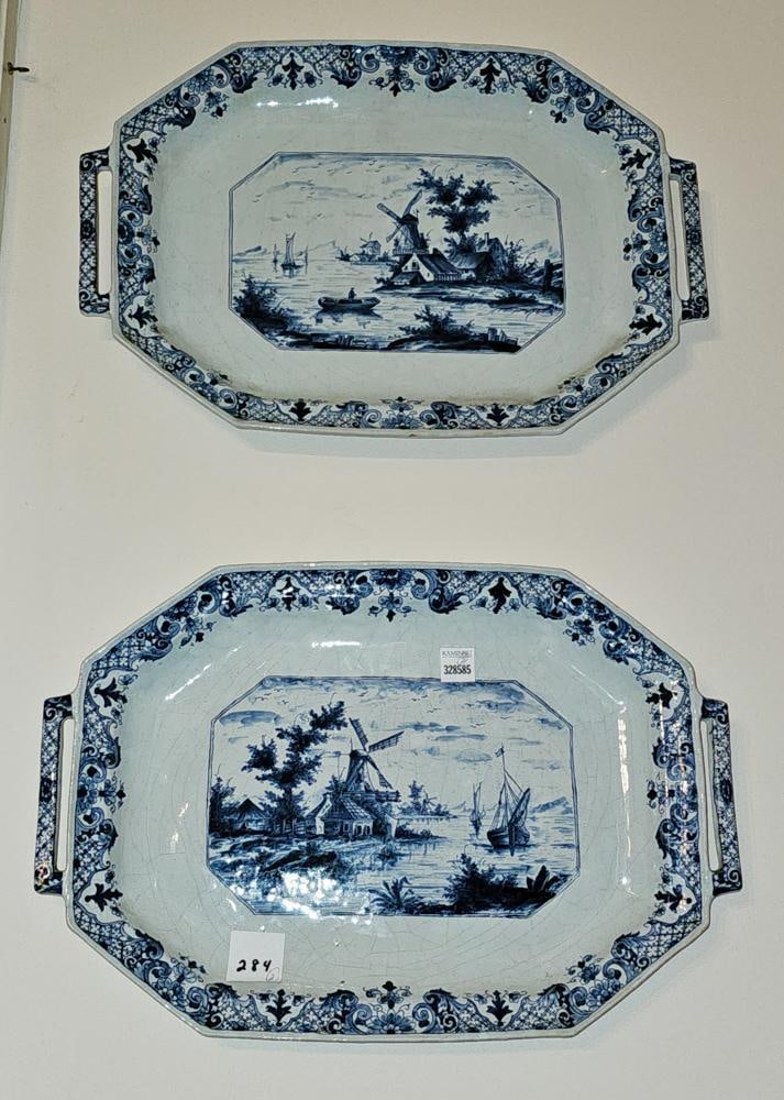 Two Antique Dutch Platters (1 of 1)