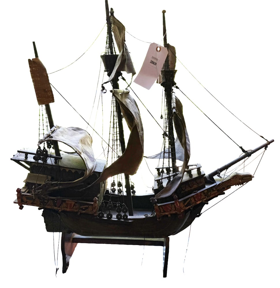 Ship Model, Spanish Galleon, Plank Deck (1 of 4)