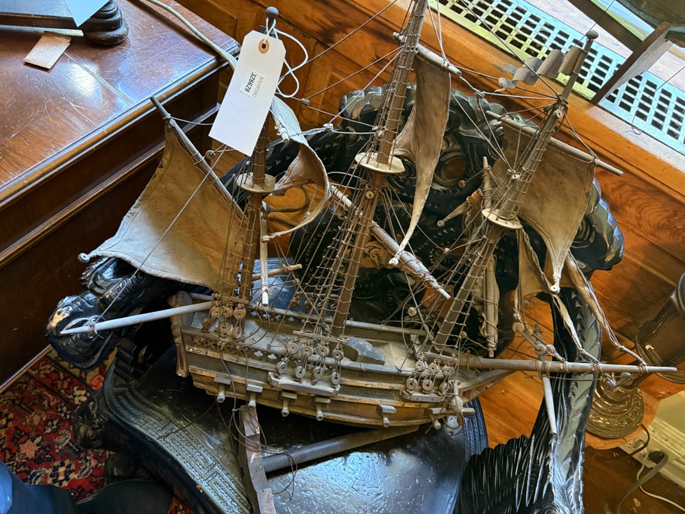 Ship Model, Spanish Galleon, Plank Deck (1 of 3)